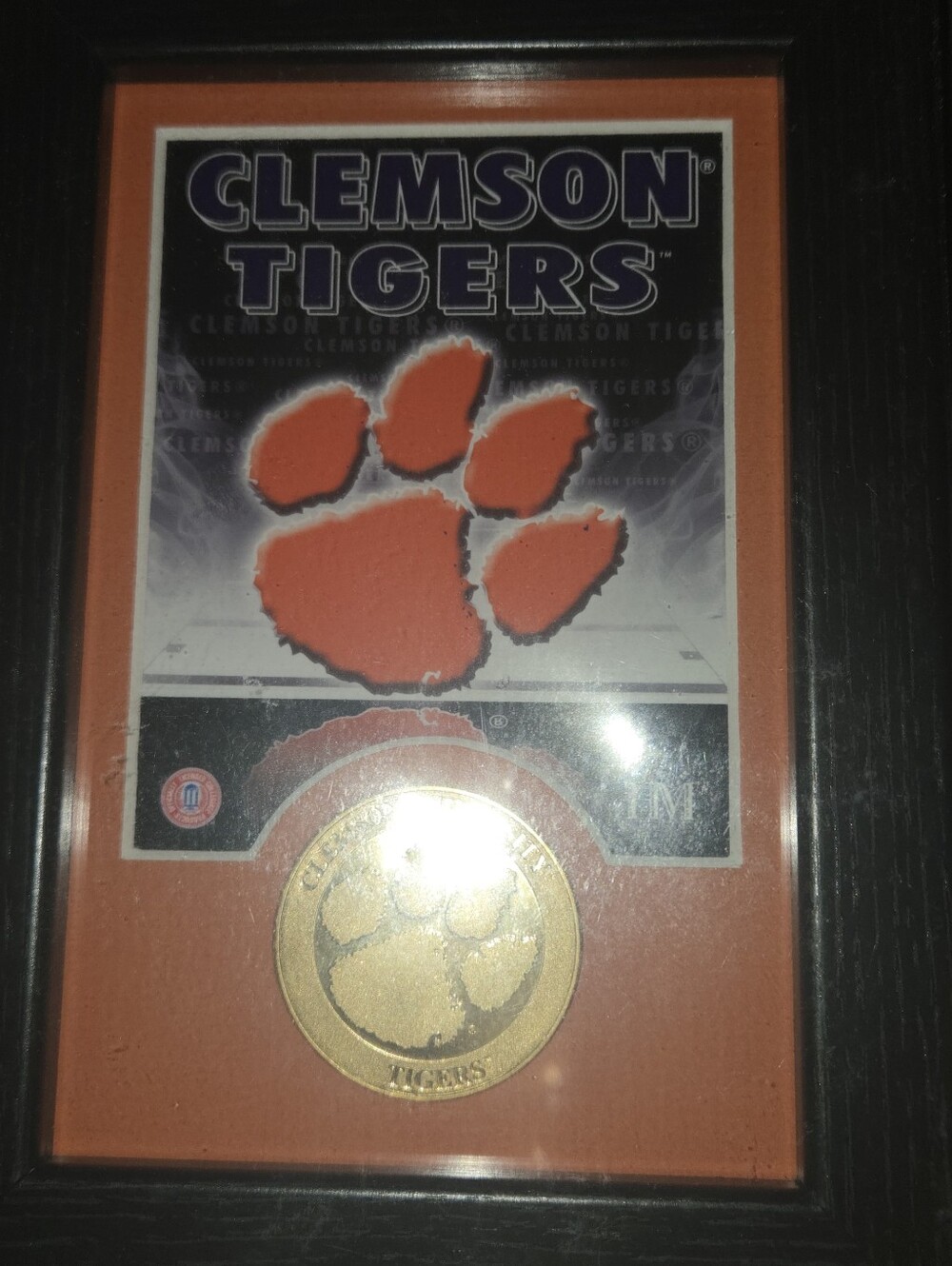 Highland Mint ClemsonTiger Mini Mint - Never Opened